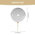 thumbnail image 2 of 1Set Pull Chain Lamp Switch Wall Light Switch Ceiling Fan Pull Chain Switch, 2 of 8