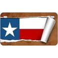 thumbnail image 2 of Texas Flag Scroll Metal Novelty License Plate 7" x 4" Motorcycle, 2 of 2