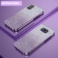thumbnail image 2 of Pocox3 X3pro Luxury Glitter Gradient Plating Case For Xiaomi Mi Poco X3 Pro Nfc Gt 5g M3 M4 Women Silicone Shockproof Back Cover, 2 of 4