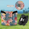 thumbnail image 6 of Haosy Vintage Oil Painted Rose Golf Mallet Putter Cover Strong Magnetic Leather Golf Club Headcover Closure, 6 of 7