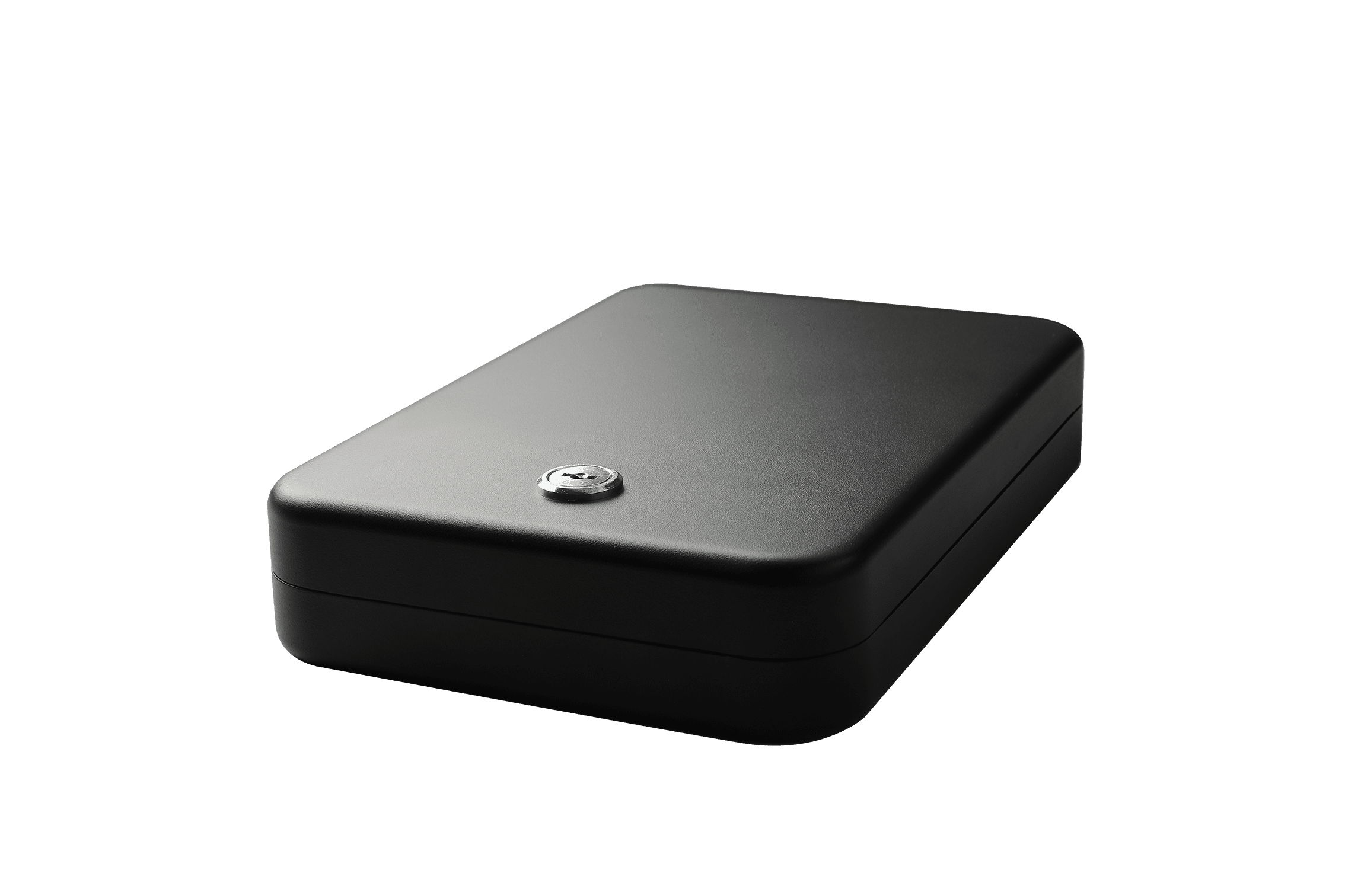 Fortress Small Portable Safes Model 11K10 with Key Lock and Steel Cable