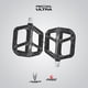 thumbnail image 3 of Pedal Bicicleta Nylon MTB Pin Removible Eje De Cromoly Negros JAMER ULTRA 25118, 3 of 7