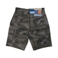 thumbnail image 2 of Iron Co. Men's Comfort Waistband Regular Fit Stretch Cargo Short (Grey Camo, 34), 2 of 2
