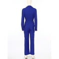 thumbnail image 4 of Hansber Work Coveralls for Women Long Sleeve Loose Fit Jumpsuit Rompers Mechanic Work Jumpsuit Blue M, 4 of 7