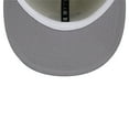 thumbnail image 5 of Men's New Era Cream Athletics Cooperstown Collection Chrome 59FIFTY Fitted Hat, 5 of 6