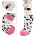 thumbnail image 3 of CHUNTIAN Sox Womens Fuzzy Socks Girls Cute Slipper Socks Funny Fluffy Winter Warm Socks Soft Cozy Plush Indoor Sleep Socks, 3 of 8