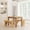 Light Natural, variant on Emma + Oliver 46" x 30" Rectangular Antique Rustic Solid Pine Farm Dining Table