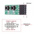 thumbnail image 3 of CY Reset Power Jumper for Computer Mainboard 10Pin Switching Board Adapter With Button For Maintenance Task, 3 of 7