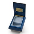 thumbnail image 2 of Enchanting Blue Ercolano Painted Music Box Titled "Moonbeam" by Brenda Burke - Ail My Loving, 2 of 2