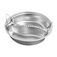 thumbnail image 1 of Cesta de vapor de acero inoxidable, sartén para cocinar arroz, vaporera, comida más saludable, verduras 188x4cm, 1 of 9