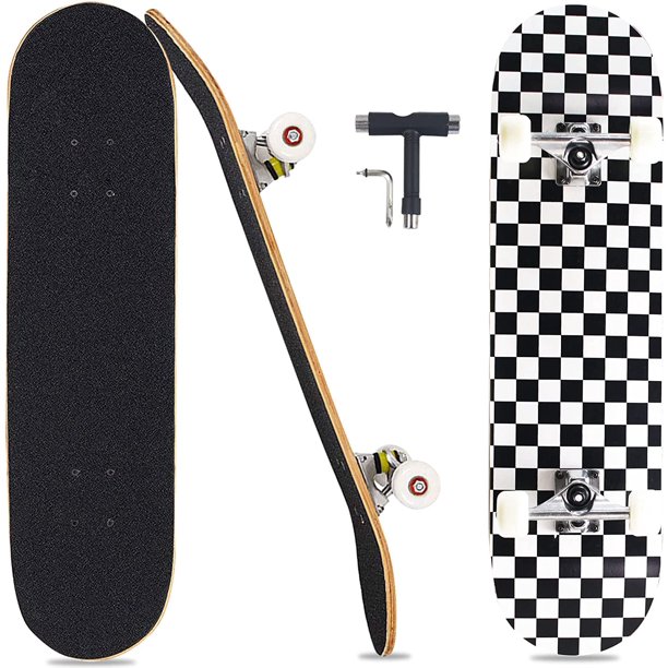 Funtress Pro Complete Skateboards for Beginners Adults Youths Teens