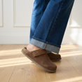 thumbnail image 5 of Cushionaire Boulder Genuine Leather Clogs for Women, Slingback Slip On Shoes with Adjustable Swivel Back Strap and Memory Foam Footbed, 5 of 20
