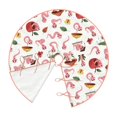 thumbnail image 3 of Balery Cute Animal Printed Christmas Tree Skirt , Merry Christmas Party Christmas Tree Decoration,Adjustable Tree Skirt-36", 3 of 8