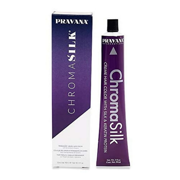 Pravana ChromaSilk Creme Hair Color with Silk & Keratin Protein 6.45 Dark Copper Mahogany Blonde