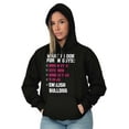 thumbnail image 3 of Look Guys Englsih Bulldog Lover Hoodie Sweatshirt Women Brisco Brands S, 3 of 6