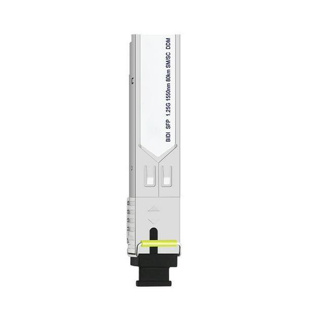 Inteprter Conmutador de red portátil de intercambio en caliente Módulo SFP Módulos transceptores de modo único de 1,25 Gbps Accesorios de larga Teléfono y Comunicación 80km 1550nm B