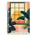 thumbnail image 7 of FORMRS 1-Subject Spiral Notebook 8" x 5" College Ruled 60 Refillable Sheet A5 Hard Cover, Pink Sunset, 7 of 7