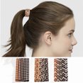 thumbnail image 3 of Crêties Vintage élastique: 15pcs Bandes de cheveux simples Cordeurs de cheveux Titulaires de queue de cheval de cheval, 3 of 10