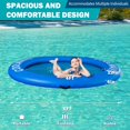 thumbnail image 3 of Hamaca Inflable Acuática COOLWAVE para Fiesta en la Piscina Azul, 3 of 7