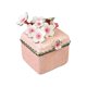 thumbnail image 5 of Caja de baratijas de esmalte artístico, caja de tesoro, adorno, pieza de exhibición artesanal, creativa Rosa, 5 of 9