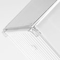 thumbnail image 6 of mDesign Deep Rectangular Storage Plastic Organizer Bin Household Built in Handles, Clear, 6 of 8