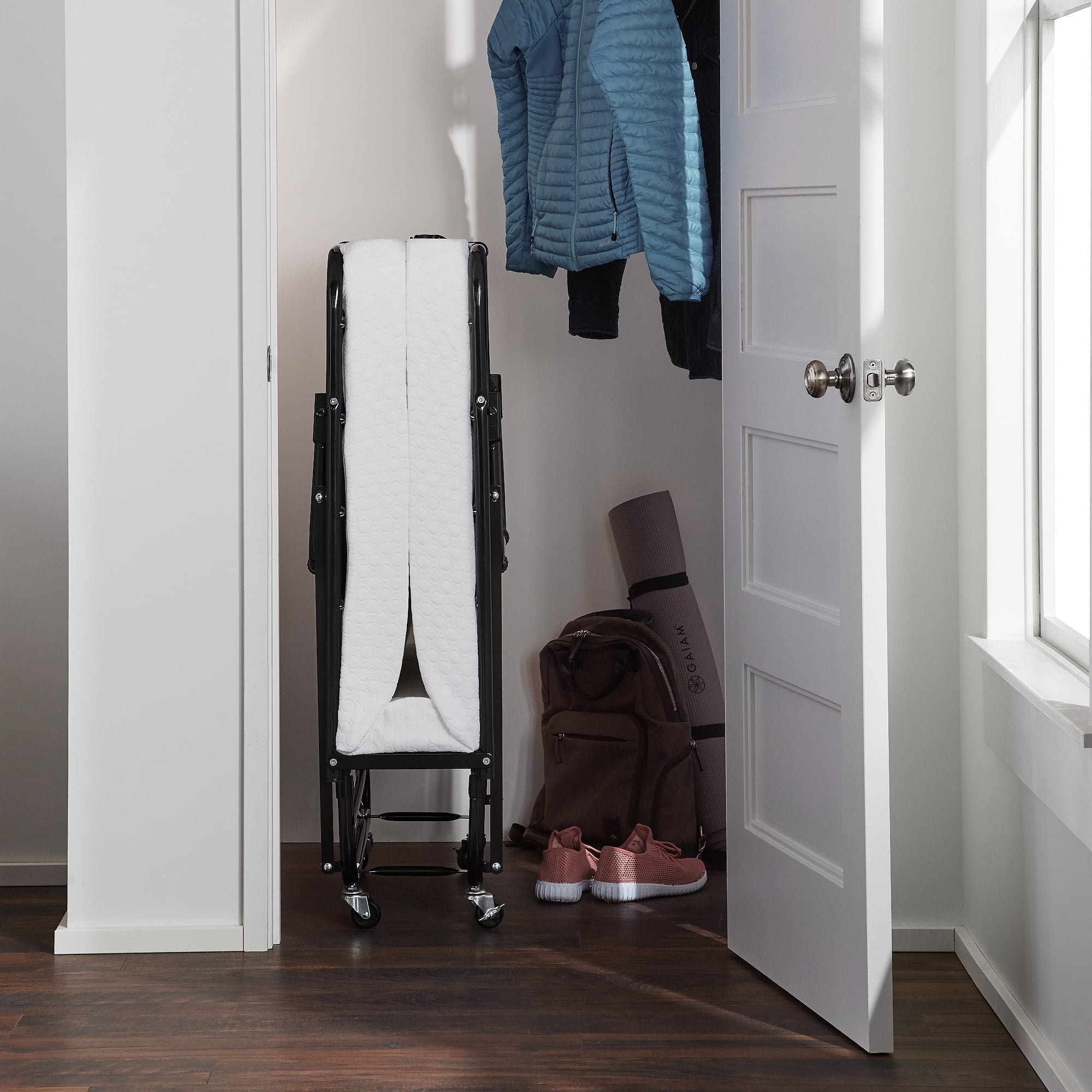 lucid rollaway memory foam bed