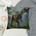 thumbnail image 2 of COMIO 20x20 Inch Tyrannosaurus Rex Pillow Covers Lightweight and Soft Decorative Square Throw Pillow Cases for Sofa Car Pillowcase, 2 of 5