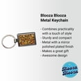 thumbnail image 2 of Monarch Butterflies Covering Everything Metal Rectangle Keychain, 2 of 7
