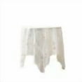 thumbnail image 7 of PEONAVET Vinyl Table Cloths, 23.6×23.6" Round Lace Tablecloth Surrounding Feeling Tablecloth Suitable for Dining Table Wedding Party, 7 of 7