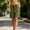 Army Green, variant on Womens Elastic Waist Wide Leg Capris, Tie Waist Design with Relaxed Silhouette, Lightweight for Vacation Commute Wear Black S