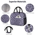 thumbnail image 4 of Womens Leopard Pattern Purple Lunch Box for Work,Insulated Lunch Bag for Women,Loncheras Para Mujer,Leakproof Adult Lunch Bag for Work,Beach,Travel,Picnic,Camping, 4 of 7