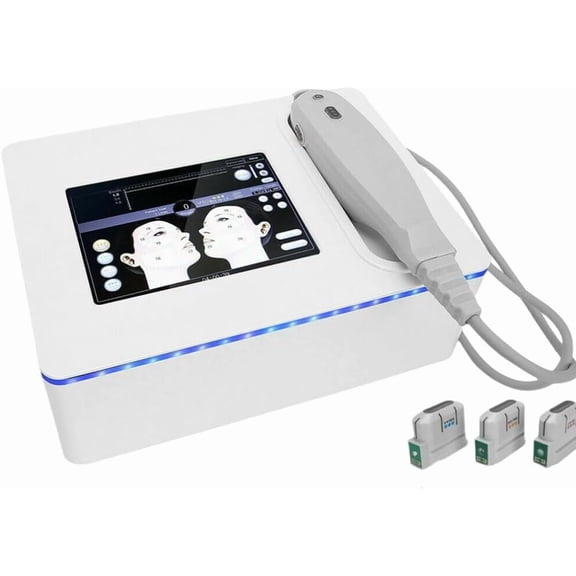 Professional Face Neck Lifting Anti-Aging Wrinkle Removal Skin Beauty Machine with 3 Cartridges 10000 Shots