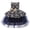 Z-navy-a, variant on LNMQLPDBS Tube Dress Off the Shoulder Black Dress 2t Christmas Outfit Girl Clothes for 10 Year Old Girls Gift Sets Under 10 Dollars Girls Age 10 Gift, Blue 12-18 Months