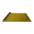 thumbnail image 2 of Ahgly Company Indoor Square Oriental Yellow Industrial Area Rugs, 6' Square, 2 of 4