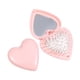 thumbnail image 2 of onlyliua Liquidación Ofertas Del Día Ofertas Prime Mini Cepillo para Bolso, Cepillo para Pelotón para Viaje, Cepillo Forma de Corazón, Mini Cepillo para Espejo para Bolsillo, Mini Peine para Pelotón, 2 of 5