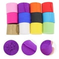 thumbnail image 4 of WRISTBIQUE 13 Rolls Crepe Paper Streamers Assorted Color 3.5cm x 10m For Floral Arrangements, 4 of 8