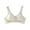 Green Bras for Women, variant on Open Front Bras for Women Comfort Full Coverage Everyday Bra Wireless Push Up Bralette Striped Print Daily Bras for Older Women XXXXXL Coffee