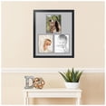 thumbnail image 2 of ArtToFrames Collage Photo Picture Frame with 3 - 8x10 Openings, Framed in Black with TV Grey and Black Mats (CDM-3926-82), 2 of 8