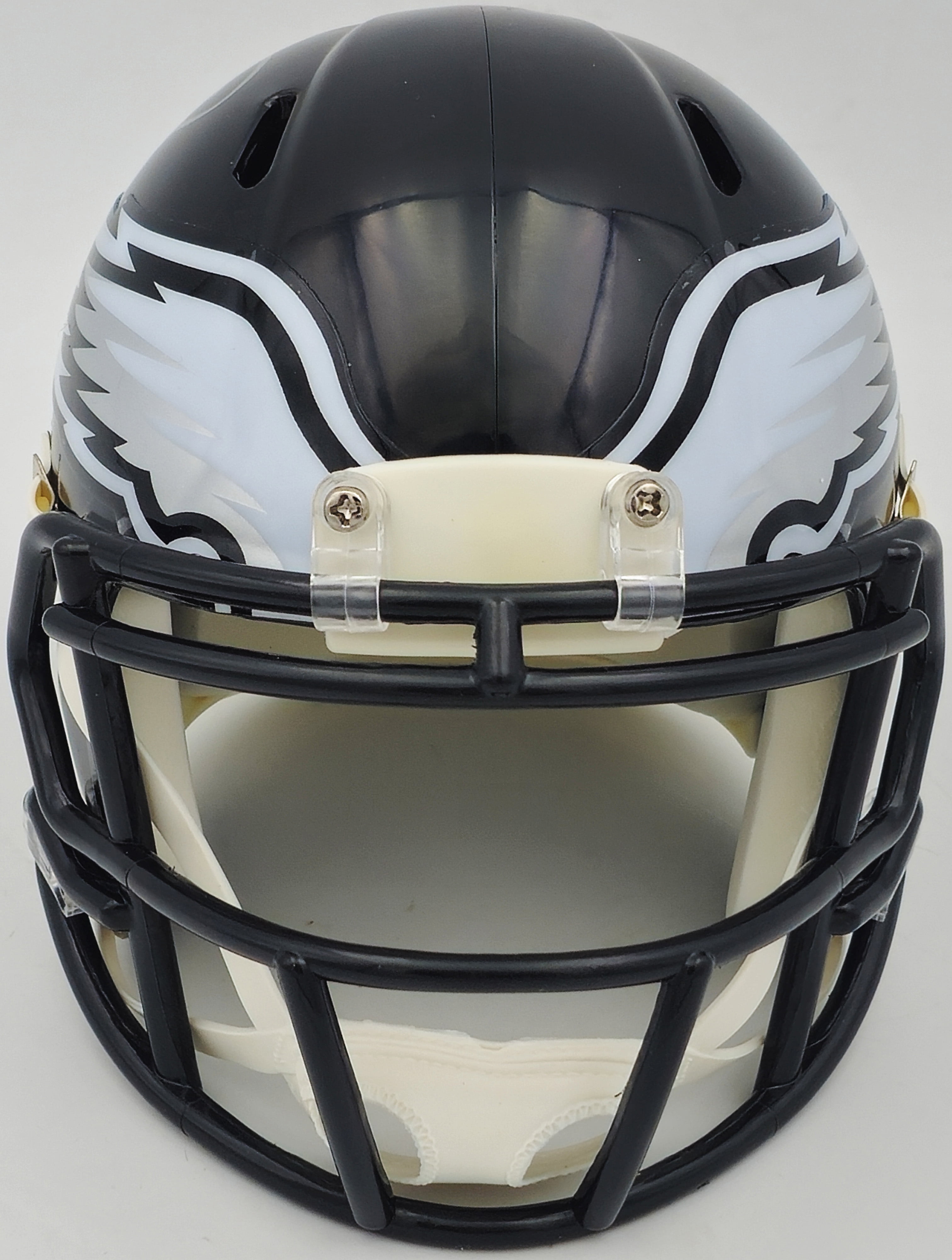 Darius Slay Jr. Autographed Philadelphia Eagles 2022 Alternate Black Speed Mini Helmet Beckett BAS Witness 238576