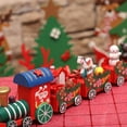 thumbnail image 3 of Juguete De Tren De Madera De Navidad Adornos De Mesa De Feliz Navidad Decoraciones Para El Hogar Navidad Año Nuevo Regalos Para Niños Minnieouse HA039090-00, 3 of 6