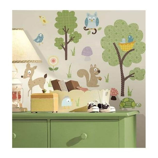 Woodland Animals Wall Decals