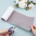 thumbnail image 3 of SUNNYCLUE Linen Fabric Patches 47.2" x 5.9" Self Adhesive Repair Patch Rectangle Large Fabric Repair Tape for Sofas Chair Furniture Clothing Gray, 3 of 9