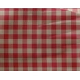 thumbnail image 4 of oneOone Georgette Viscose Fabric Gingham Check Print Fabric BTY 42 Inch Wide, 4 of 4