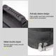 thumbnail image 4 of Kit de reparación de parches de cuero, cinta de reparación de cuero PU autoadhesiva para sofás, asientos de automóviles, bolsos, chaquetas, reparación de telas, 10 x 20 cm, color negro, 4 of 5