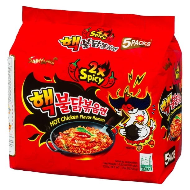 Samyang Ramen 3x Spicy Hot Chicken Noodle - Pop's America