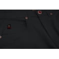 thumbnail image 3 of Men's Slim Fit Casual Skinny Jeans Straight Leg Stretch Cotton Denim Pants (Black, 36 x 32), 3 of 4