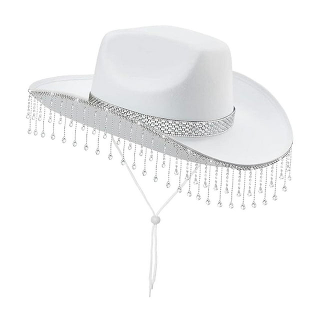 Sombrero de Vaquera Strade Fareast Limited decoración Temática Fiesta de disfraces con Cordón de Viento