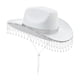 thumbnail image 1 of Sombrero de vaquera nupcial, sombrero de vaquero para disfraz temático, regalo de fiesta, recuerdos de fiesta de Cosplay, 1 of 9