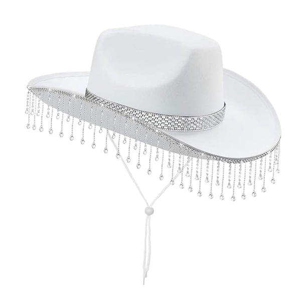 Sombrero de vaquero para mujer Yinane Accesorios Regalo para fiesta boda y playa