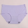 thumbnail image 5 of Women Seamless Silk Briefs One Piece Summer Breathable Cool Silk Panties Underwear, 5 of 7
